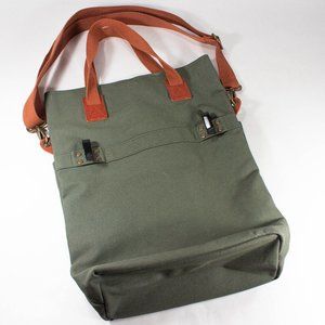 Tourbon Waxed Canvas Bike Pannier Crossbody Tote